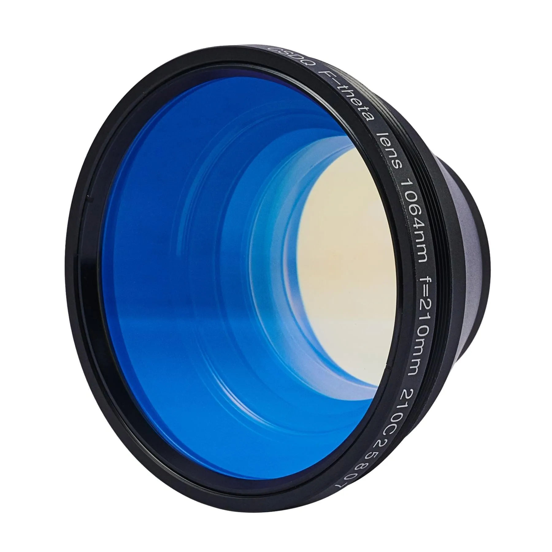 150x150mm Replacement Optical Scanning Lens for 1064nm Fiber Laser Engraving Machines, M85x1 Thread (Only for 60w and Below)