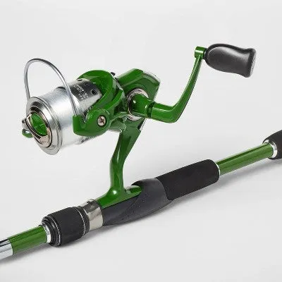 Adult Spinning Telescopic Conventional Fishing Rod and Reel Combo - Embark