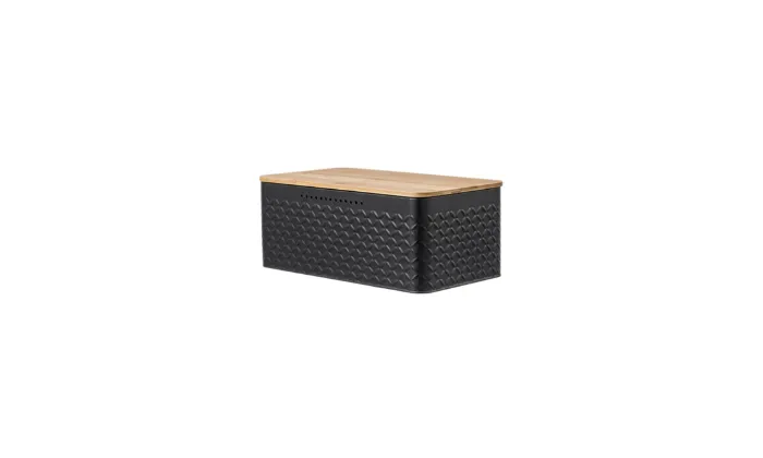 Bamboo And Wood Bread Box