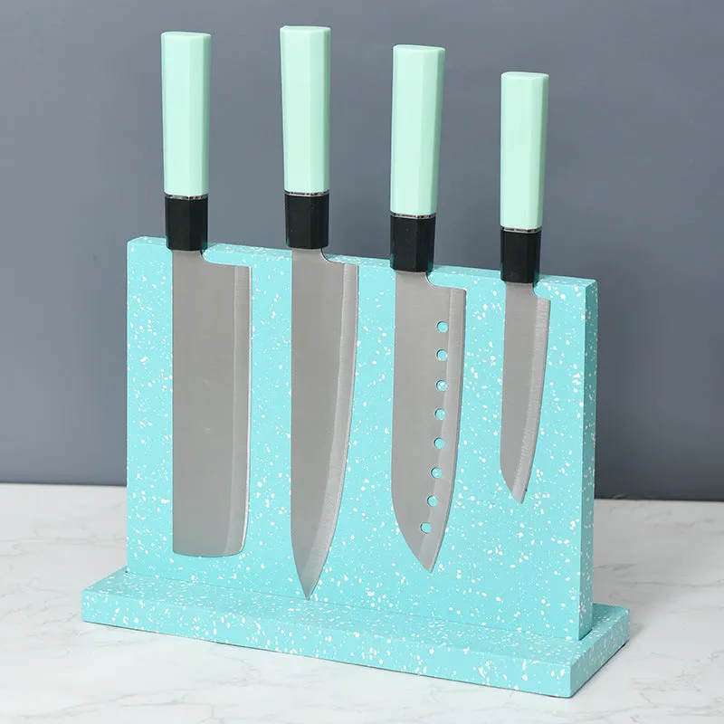 Bamboo Double-Sided Magnetic Knife Rack