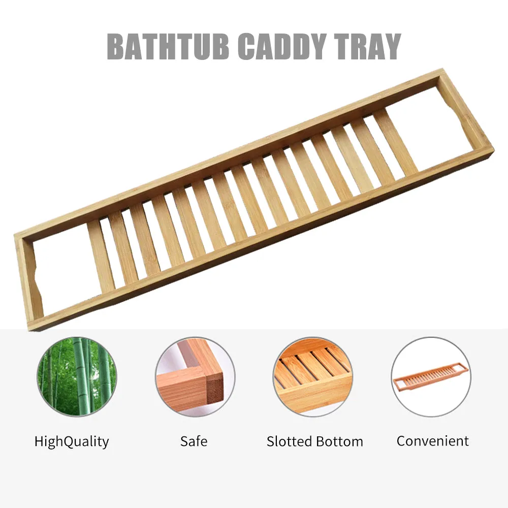 Bathtub Caddy Tray Brown