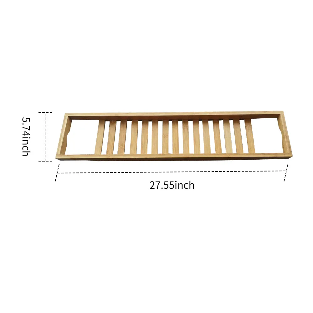 Bathtub Caddy Tray Brown