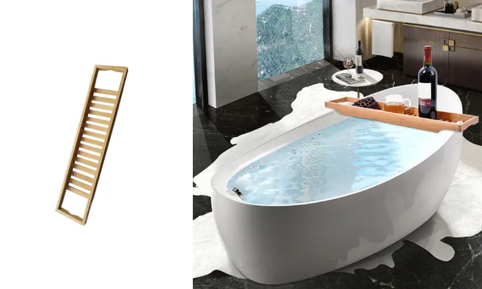 Bathtub Caddy Tray Brown