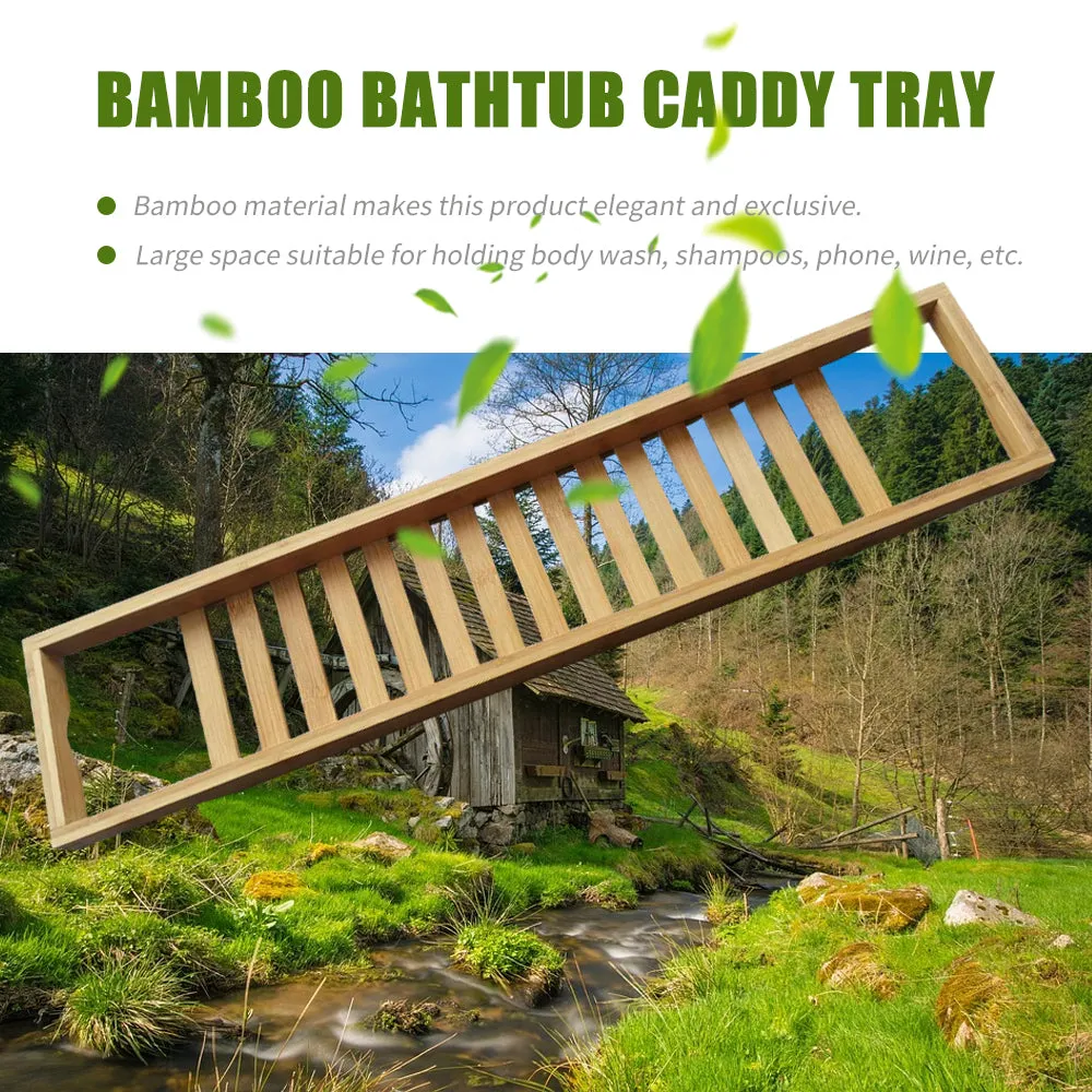 Bathtub Caddy Tray Brown