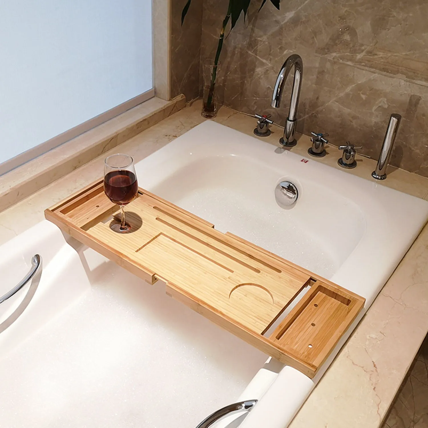 Bathtub Caddy Tray Tablet Holder