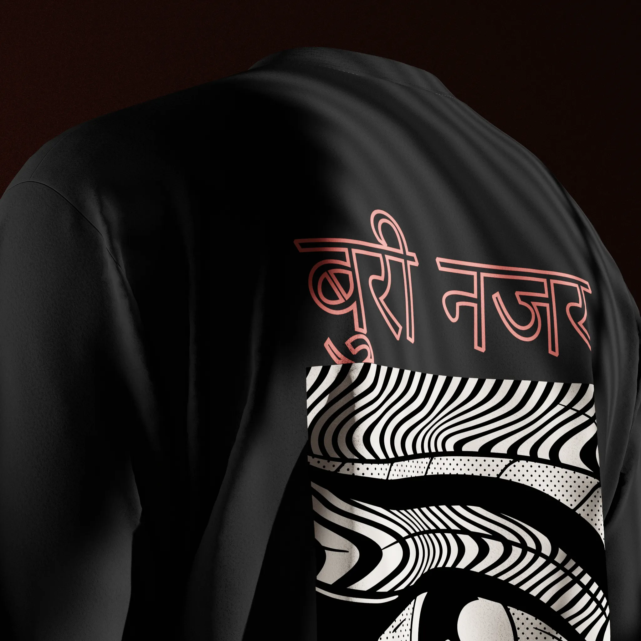'Buri Nazar' Oversized T-Shirt