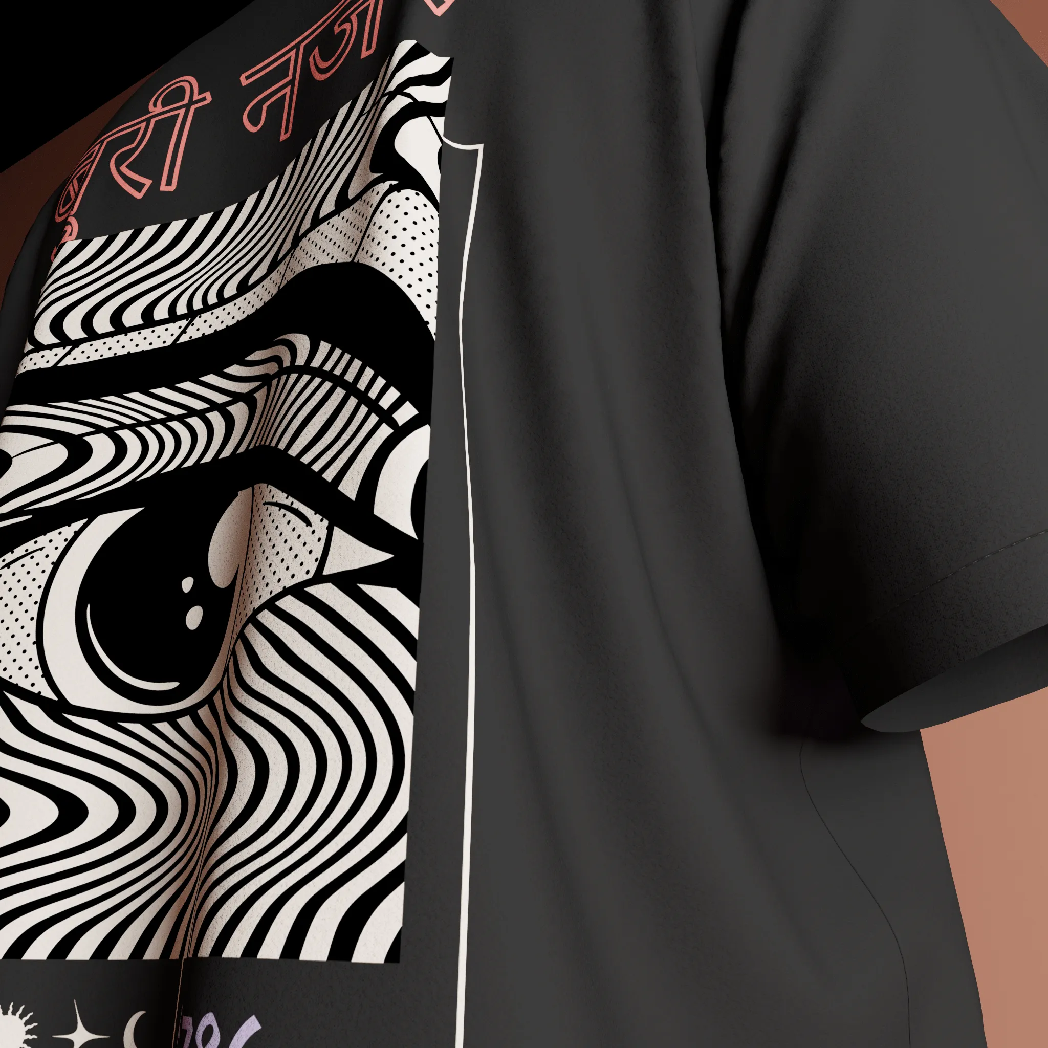 'Buri Nazar' Oversized T-Shirt