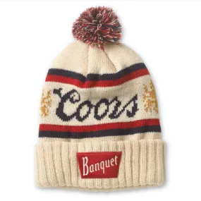 Coors Banquet Pillow Knit Pom-Pom Beanie