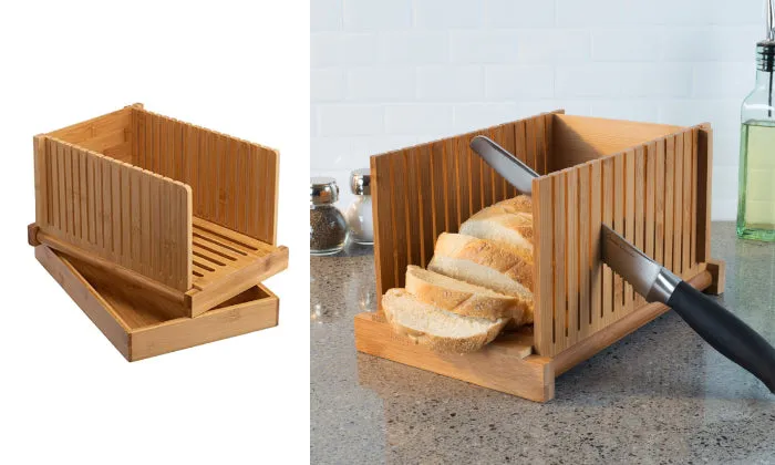 Fine Living - Bamboo Bread Slicer