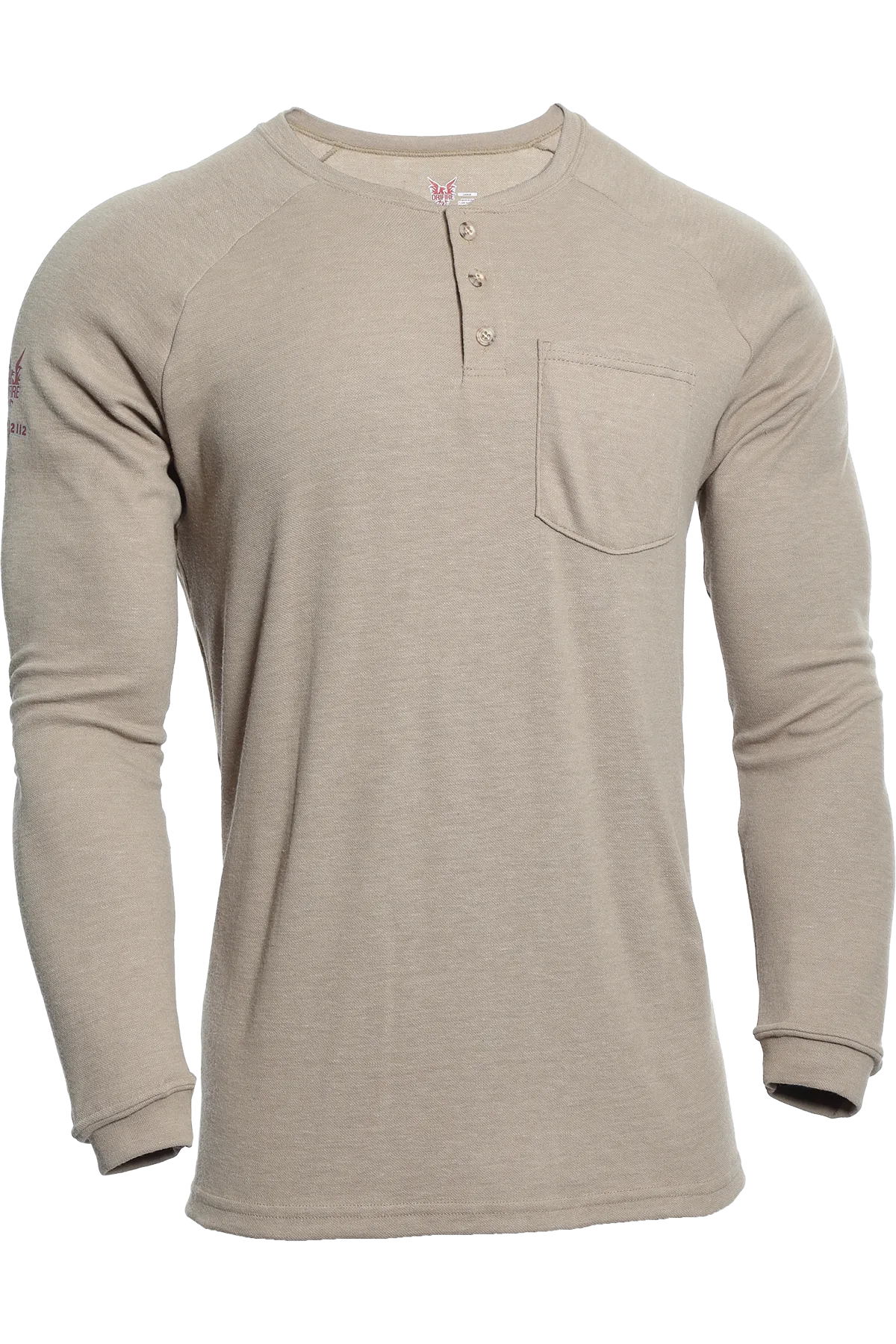 National Safety Apparel Drifire Helix FR Long Sleeve Henley, 12 cal/cm²