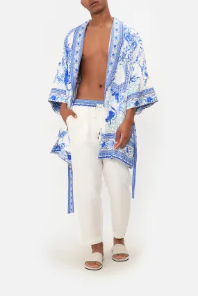 REVERSIBLE MID LENGTH ROBE HEART OF A DRAGON