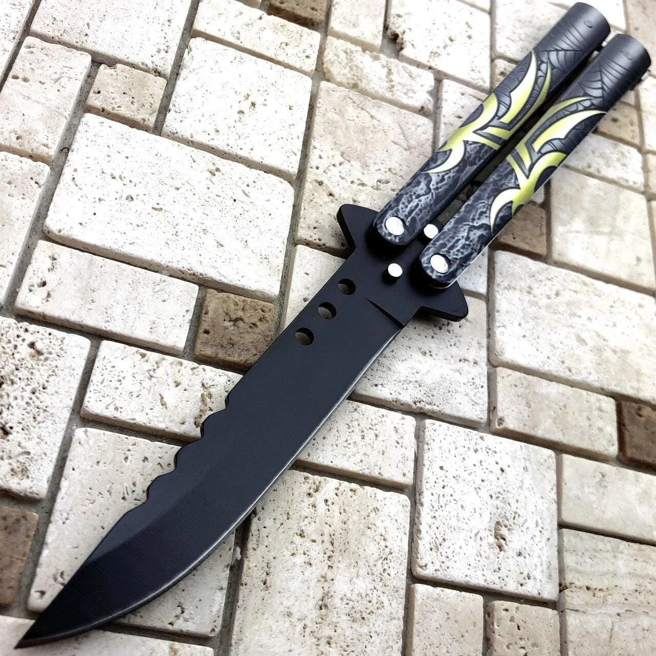 Spider Balisong Butterfly Knife