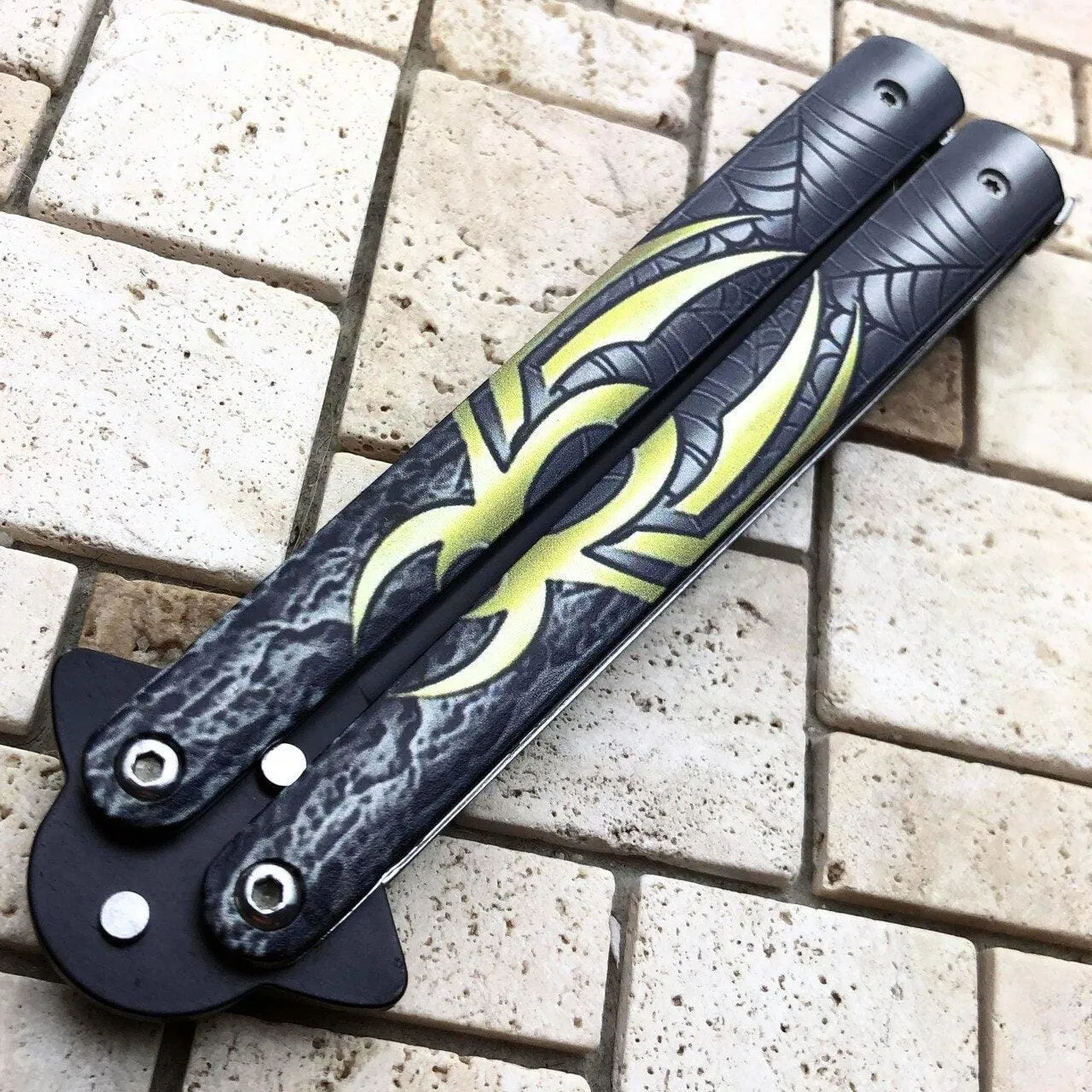 Spider Balisong Butterfly Knife