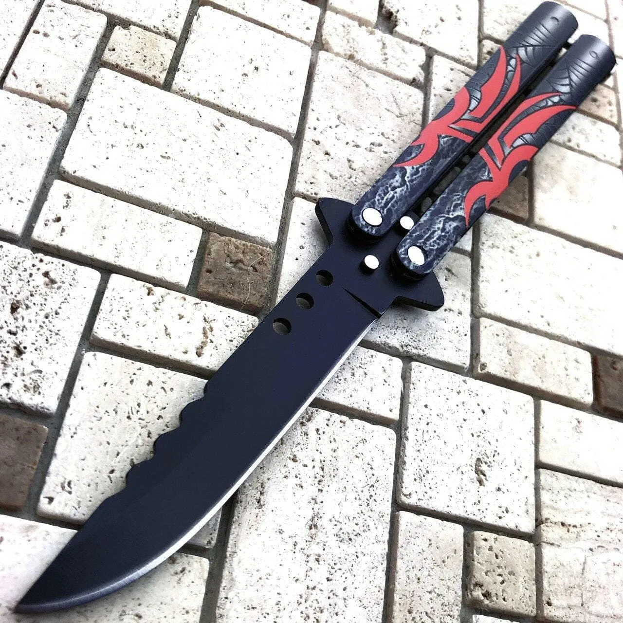 Spider Balisong Butterfly Knife