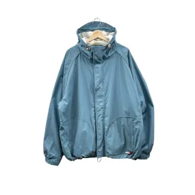 Vintage 2000's Oakley Men's Teal Nylon Ski Jacket