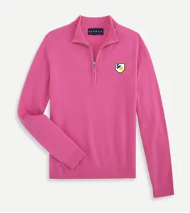 Wool Cashmere Quarter-Zip Sweater