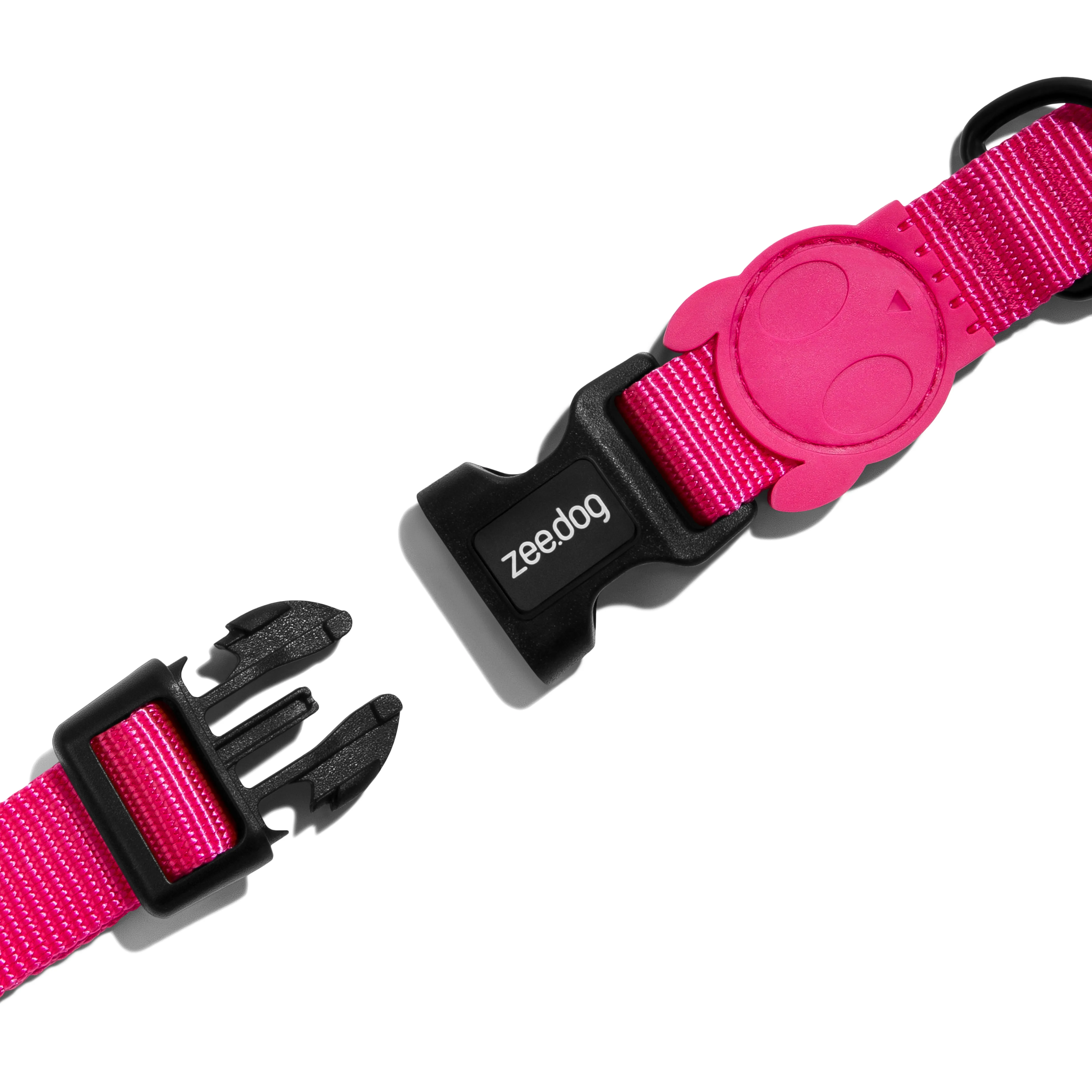 Zee Dog Pink LED Dog Collar
